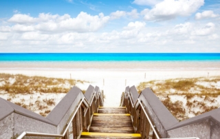 najlpesze plaże Florydy Destin