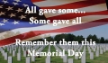 Memorial Day – dzień pamięci poległych żołnierzy USA